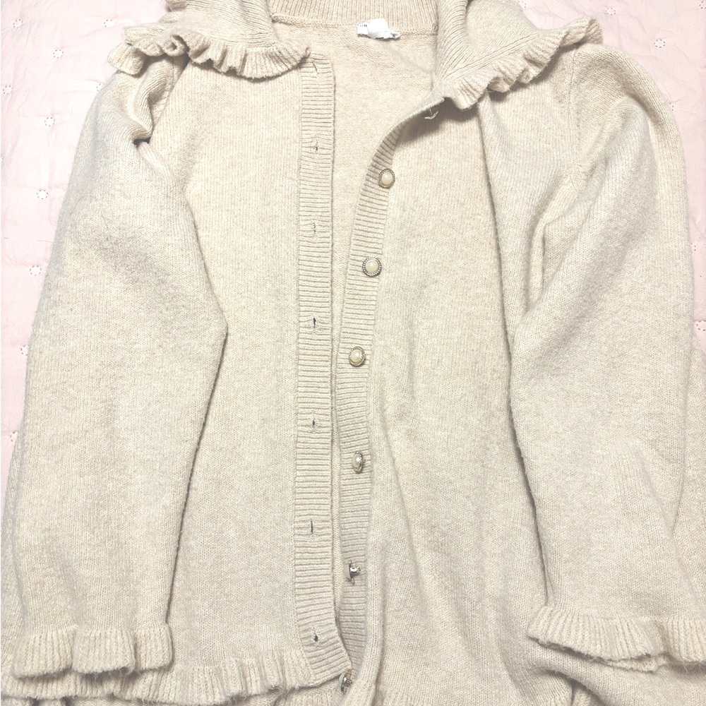 Chic Soul Perfectly Peaceful Cardigan, Oatmeal